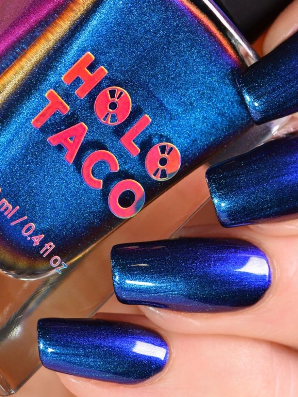 Holo Taco 'Blue Ain't Slick' Nail Polish